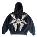 Street Zipper Hoodie - Camouflage Y2K Hip Hop Gothic Coat